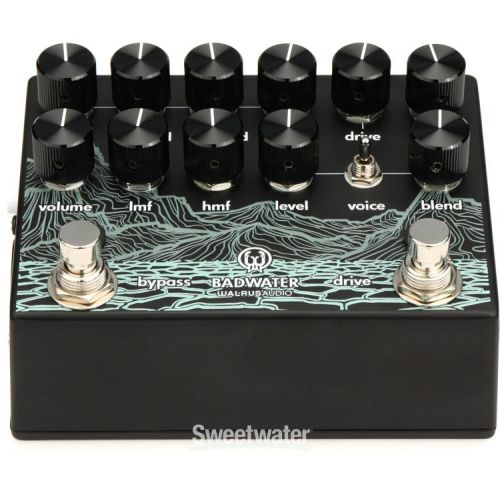  Walrus Audio Badwater Bass Preamp Pedal Demo