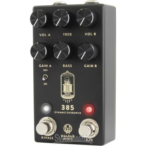  Walrus Audio 385 Overdrive MkII Effects Pedal - Black