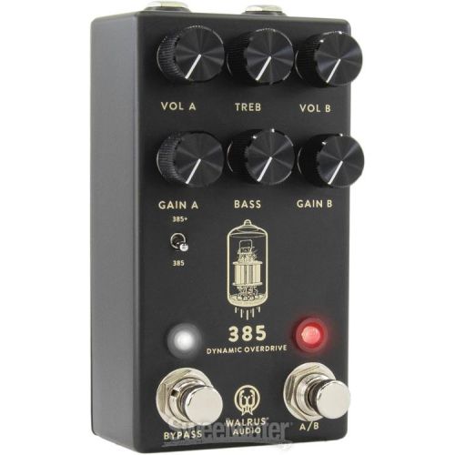  Walrus Audio 385 Overdrive MkII Effects Pedal - Black