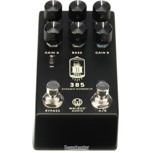  Walrus Audio 385 Overdrive MkII Effects Pedal - Black