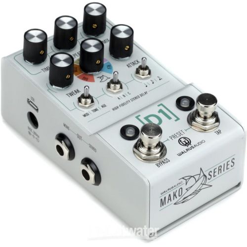  Walrus Audio Mako Series D1 High-Fidelity Delay Pedal - Version 2 Demo