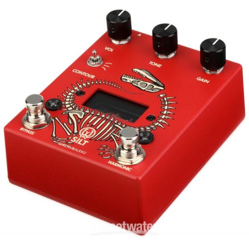  Walrus Audio SILT Harmonic Tube Fuzz Pedal - Red