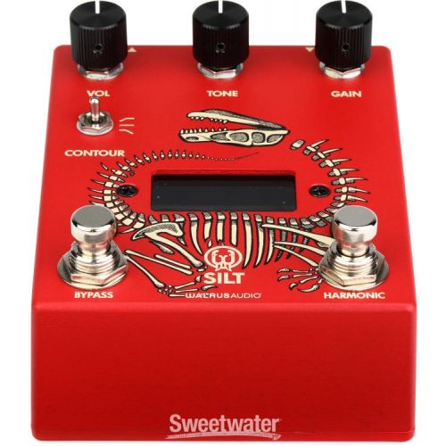  Walrus Audio SILT Harmonic Tube Fuzz Pedal - Red