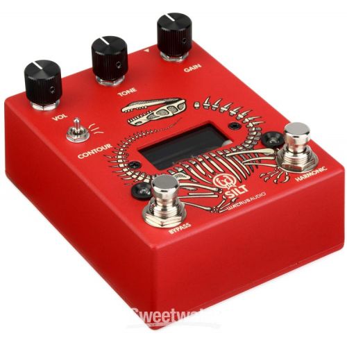  Walrus Audio SILT Harmonic Tube Fuzz Pedal - Red Demo