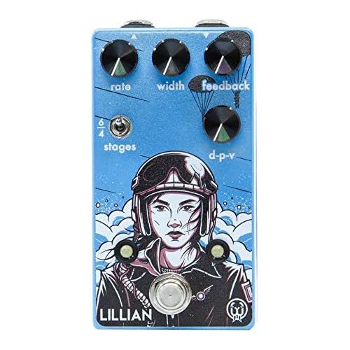  Walrus Audio Lillian Multi-Stage Analog Phaser Guitar Effects Pedal