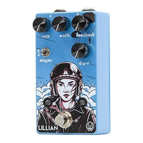  Walrus Audio Lillian Multi-Stage Analog Phaser Guitar Effects Pedal