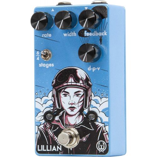  Walrus Audio Lillian Multi-Stage Analog Phaser Guitar Effects Pedal