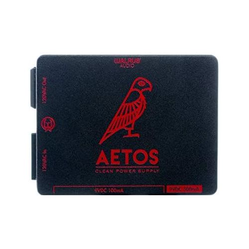  Walrus Audio Aetos 8 Output Power Supply, Black/Red (Gear Hero Exclusive)