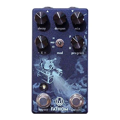  Walrus Audio Fathom Multi-Function Reverb, Limited Edition Red (Gear Hero Exclusive)