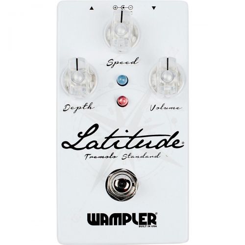  Wampler},description:From the sweet shimmering tremolo of yesteryear to helicopter choppiness of today, the tremolo has been a staple for guitar effects. With one foot in sweet vin