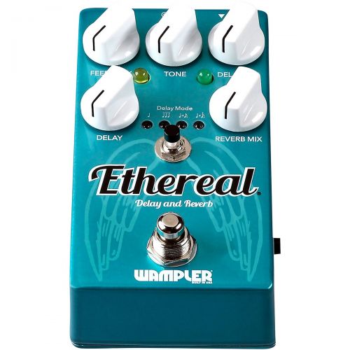  Wampler},description:Brian Wampler set out to make a delay that is as pure as you could want, with a time of up to 1 second, a reverb that is thick and then have the option to mix