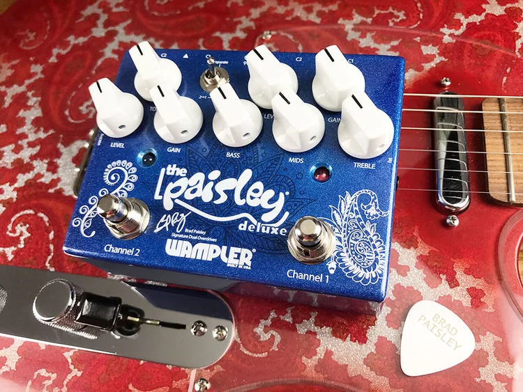  Wampler Paisley Drive Deluxe Overdrive Pedal