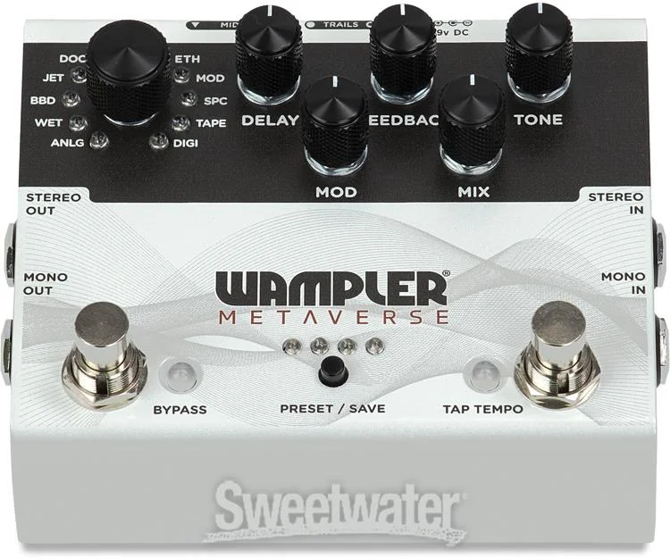  Wampler Metaverse Delay Pedal Demo