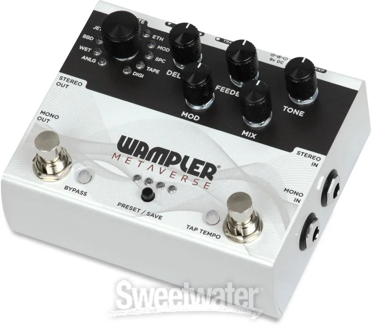  Wampler Metaverse Delay Pedal Demo