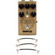 Wampler Tumnus Deluxe Transparent Overdrive Pedal with Patch Cables