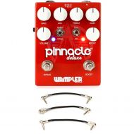 Wampler Pinnacle Deluxe V2 Overdrive Pedal with Patch Cables