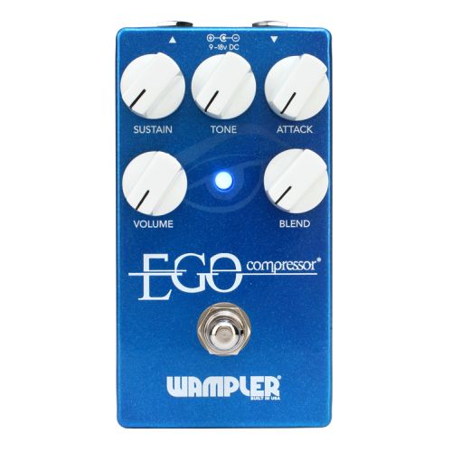  Wampler Ego Compressor Pedal with Blend Control with Patch Cables