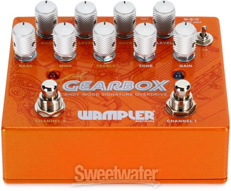  Wampler Gearbox - Andy Wood Signature Overdrive Pedal