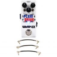 Wampler Plexi-Drive Mini Overdrive Pedal with Patch Cables