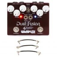 Wampler Tom Quayle Dual Fusion Overdrive Pedal with Patch Cables