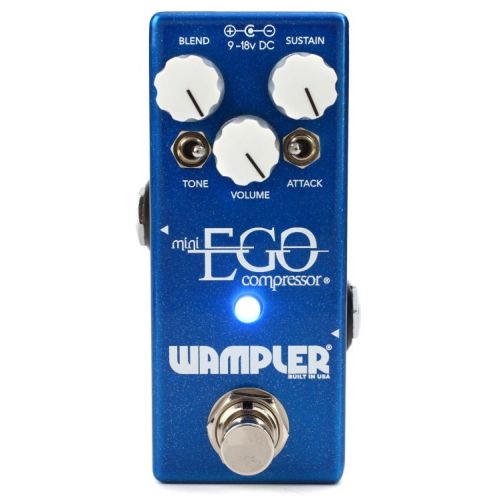  Wampler Mini Ego Compressor Pedal with Patch Cables