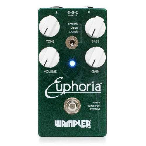  Wampler Euphoria Overdrive Pedal with Patch Cables