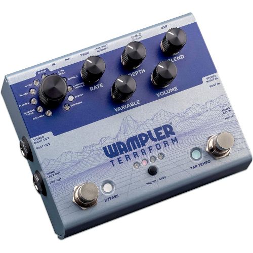  Wampler Terraform Multi-Modulation Guitar Effects Pedal (WAMTERRAFORM)