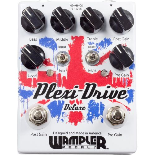  Wampler EQ Effects Pedal, Plexi-Drive Deluxe Overdrive