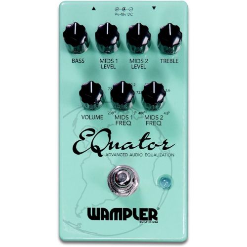  Wampler EQuator Advanced Audio Equalizer Guitar Effects Pedal