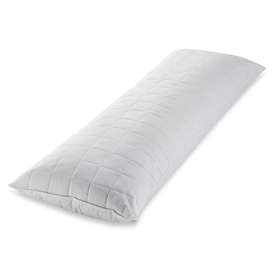  Wamsutta Quilted Body Pillow in White