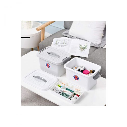  Wanaone wanaone Extra Large Household Medicine Box Portable Medicine Box Medical Thickening Small Medicine Box Medical Household use Out of The Box