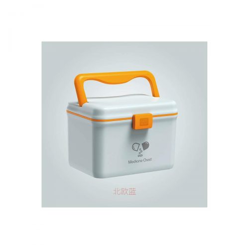  Wanaone wanaone Medicine Box Household Medicine Box Medicine Storage Box Childrens Dormitory Family Small Portable Medical Emergency Medical kit