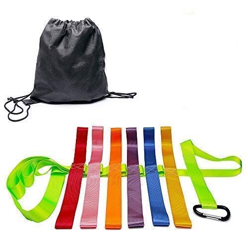  [아마존베스트]Wanateber Safety Walking Rope with Colorful Handles for Daycare Teacher and Schools Designed (12 Children...