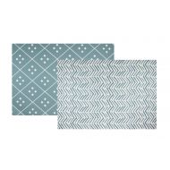 Wander & roam Baby Play mat | one-Piece Reversible Foam Floor mat | Large | eco-Friendly | Extra Soft | Non-Toxic | 6.5ft x 4.5ft (Grey)