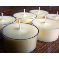 WanderingCandle Dragons Blood Scented Soy Tea Light Candles - Set of 6 Tea Lights Dragons Blood Candles - Boho Candles - Soy Tealights - Earthy Candles