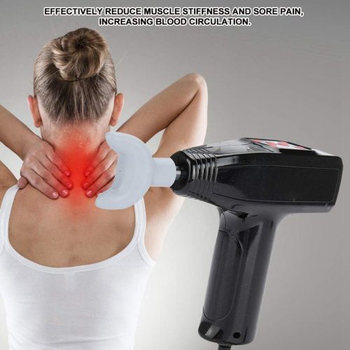  Wanforjewellery Muscle Massage Gun, Electric Spine Massager Adjusting Corrector Deep Relaxation Body Massage...