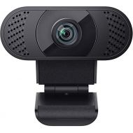 [아마존베스트]WANSVIEW Webcam 1080P with Microphone, Webcam USB 2.0 Plug & Play for Laptop, Computer, PC, Desktop, with Auto Light Correction, Live Streaming, Video Calling, Conferencing, Online