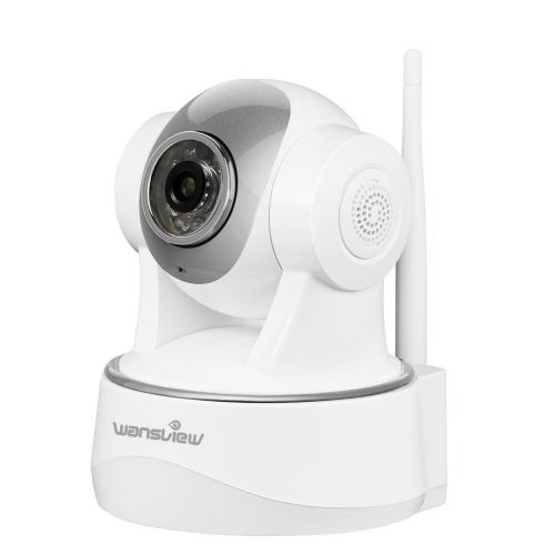  Wansview 1080P Baby Camera, WiFi Home Security Surveillance Camera Video Stream at 30fps, for BabyElderPetNanny Monitor, PanTilt, Two-Way Audio & Night Vision Q2 (White)