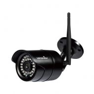 Wansview Outdoor Security Camera, 1080P Wireless WiFi IP Surveillance Bullet Camera,IP66 Weatherproof W2-Black