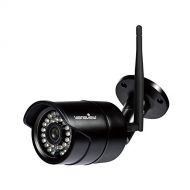 Wansview Outdoor 720P WiFi Wireless IP Security Bullet Camera,IP66 Weatherproof, 720P W3-Black