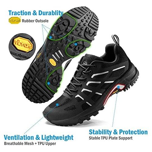  [아마존베스트]Wantdo Womens Trail Running Shoes Lightweight Hiking Shoes Runner Jogging Athletic Sneakers