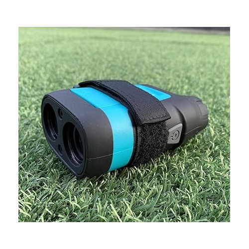  Wanty Adjustable Golf Magnetic Rangefinder Wrap/Mount/Holder/Strap/Band with Strong Magnet Securely Attach to Most Rail/Bar/Frame of Golf Cart, Fit for All Brand (Slim)