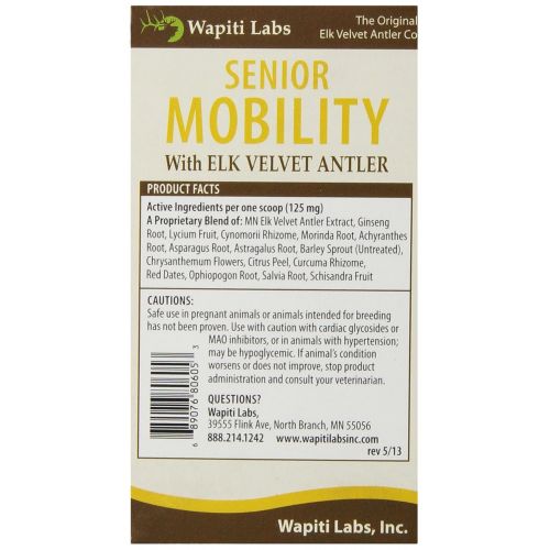  Wapiti Labs Dog Senior Mobility Formula, 30 gm