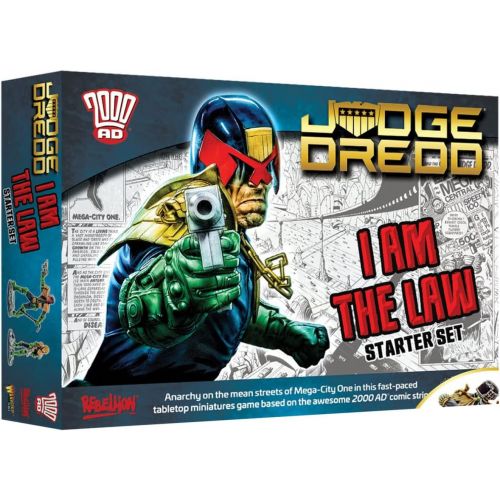  WarLord Judge Dredd I Am The Law Starter Set Miniatures Table Top War Game 651510001