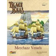 WarLord Black Seas The Age of Sail Merchant Vessels for Black Seas Table Top Ship Combat Battle War Game 792410009