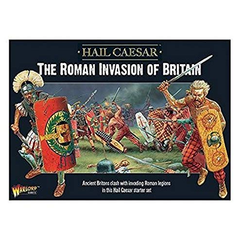  WarLord Games Hail Caesar: The Roman Invasion of Britain Starter Set Military Table Top Wargaming Plastic Model Kit 101510001,Unpainted