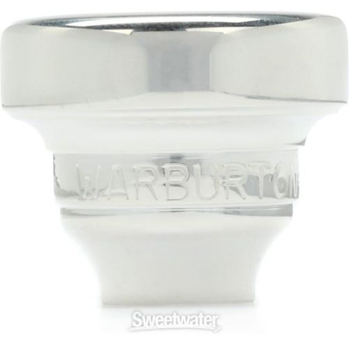  Warburton TPT-4S Trumpet Mouthpiece Top - 4S, Silver-plated