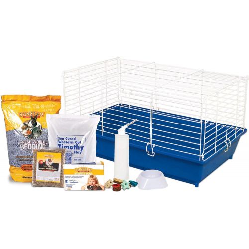  Ware Manufacturing Home Sweet Home Sunseed Guinea Pig Cage Starter Kit