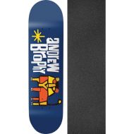 Warehouse Skateboards Girl Skateboards Andrew Brophy Pictograph Skateboard Deck - 8 x 31.875 with Black Magic Black Griptape - Bundle of 2 Items