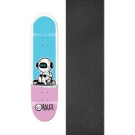 Warehouse Skateboards Roger Skateboards Ryan Thompson Curbot Skateboard Deck - 8.5 x 32 with Mob Grip Perforated Black Griptape - Bundle of 2 Items
